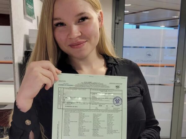 Konjunktuurista väliaikaisen viennin tulliasiakirja ATA Carnet